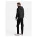 Men's quilted bomber jacket with high collar - black V1 OM-JALP-0140