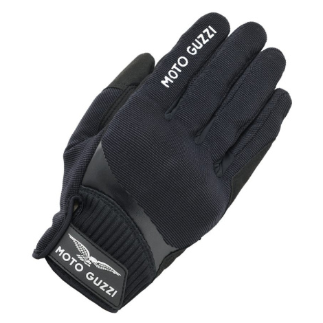 Moto Guzzi Pánské textilní rukavice Moto Guzzi "TOUCH" - černá