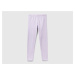 Benetton, Leggings In Stretch Cotton With Logo