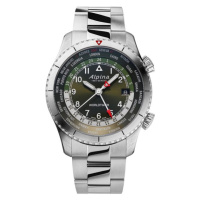 Alpina Startimer Pilot Quartz Worldtimer AL-255GR4S26B