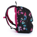 Květinový studentský batoh Topgal ROTH 21029