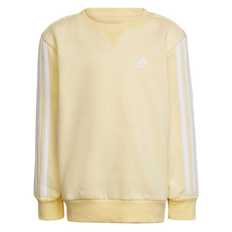 Mikina adidas Essentials 3-Stripes Crewneck Jr HP1273