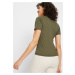 Bonprix BODYFLIRT tričko s uzlem Barva: Zelená, Mezinárodní