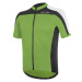 Pánský cyklistický dres s krátkým rukávem RH+ Space Jersey, grass green black white