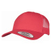 Kšiltovka // Flexfit 5-Panel Retro Trucker Cap red