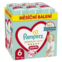 Pampers - Premium kalhotkové plenky Monthly Box S6 (93ks) Pleny a přebalování 1 pieces unisex