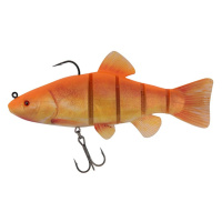 Fox rage gumová nástraha replicant jointed super natural golden tench - 18 cm