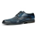 Bugatti pánské kožené společenské boty - modré