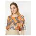 Koton Blouse - Orange - Fitted