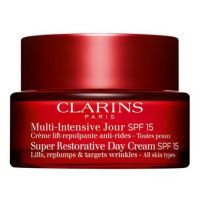 Clarins Super Restorative Day Cream SPF 15 Krém Na Obličej 50 ml