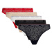 Tommy Hilfiger Underwear 5-Pack Thong W UW0UW04995 Dámské spodní prádlo