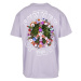 Summer Of Love Oversize Tee - lilac