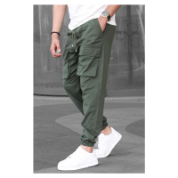Madmext Khaki Cargo Men's Pocket Jogger Pants 6812