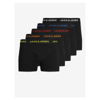 Sada pěti pánských boxerek v černé barvě Jack & Jones Black Friday