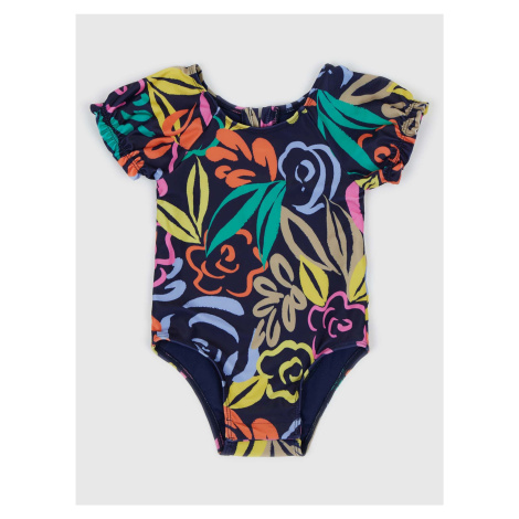 Barevné dětské plavky floral GAP