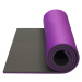 YATE karimatka fitness dvouvrstvá superelastic 14mm černá/fialová