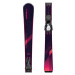 Elan CRYSTAL LS + EL 7.5 GW Dámské sjezdové lyže, fialová, velikost