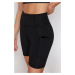 Trendyol Black Double Pocket Detailed Knitted Sports Shorts Leggings