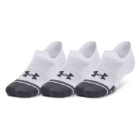 Under Armour PERFORMANCE TECH 3PK ULT Unisexové ponožky, bílá, velikost