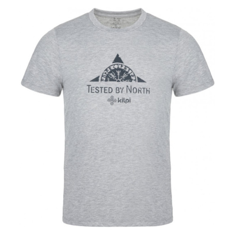 Pánské outdoorové triko Kilpi Garove-M Světle šedá