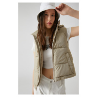 Koton Women's Beige Vest