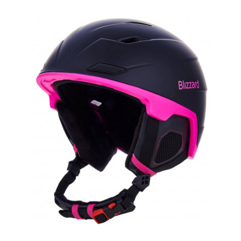 Dámská lyžařská přilba BLIZZARD Viva Double ski helmet, black matt magenta