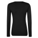 Armani Emporio Armani dámské černé tričko s dlouhým rukávem