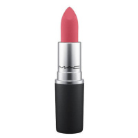 MAC Cosmetics Matná vyživující rtěnka Powder Kiss (Lipstick) 3 g Kinda Soar-Ta