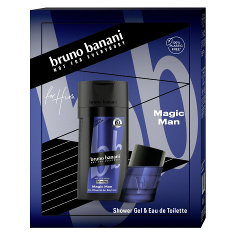 Bruno Banani Magic Man - EDT 30 ml + sprchový gel 250 ml