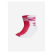Mid Cut Crew Ponožky 3 páry adidas Originals Červená