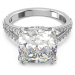 Swarovski Blyštivý dámský prsten s krystaly Constella 5638549 52 mm