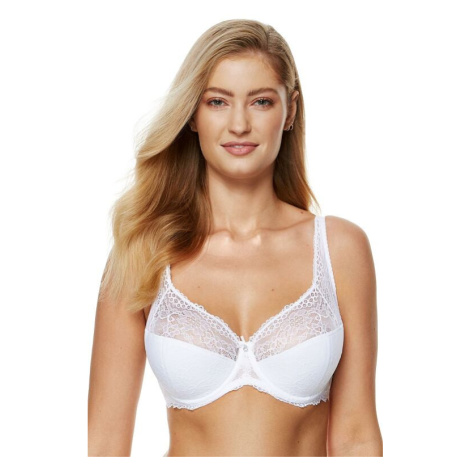 Polovyztužená podprsenka Scarlet B3 bílá Gorteks