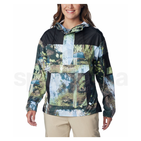 Columbia Challenger™ Windbreaker W 1870951388 - napa green chasing falls print/black