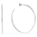 Calvin Klein Ocelové náušnice kruhy Molten Pebble 35000111