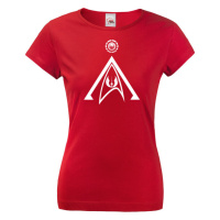 Dámské tričko inspirované seriálem Star Trek - skvělý dárek na narozeniny