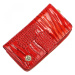 Luxusní dámská kožená peněženka Gregorio Sarabia, červená