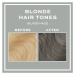 Revolution Haircare Tones For Blondes tónovací balzám pro blond vlasy odstín Silver Haze 150 ml