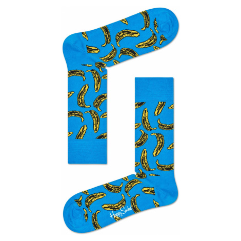 Andy Warhol Modré Banana Sock