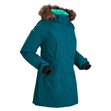 Funkční dlouhá outdoorová bunda s kapucí, nepromokavá Bonprix