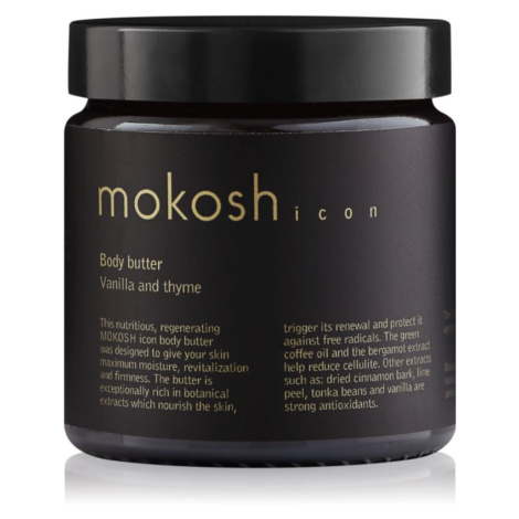 Mokosh Icon Vanilla & Thyme vyživující tělové máslo 120 ml