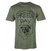 Tričko metal pánské Green Day - Organic Grenade - ROCK OFF - GDTS31MMG