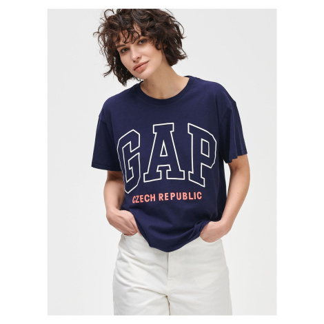 GAP modré tričko Czech Republic