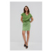 Hladká sukně s kapsami - zelená