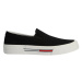 Tommy Hilfiger TOMMY JEANS SLIP ON CANVAS Pánské nízké tenisky, černá, velikost