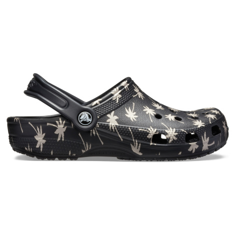 Crocs Classic Seasonal Graphic Clog Black/Gold