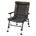 Prologic křeslo avenger comfort camo chair w/armrests covers