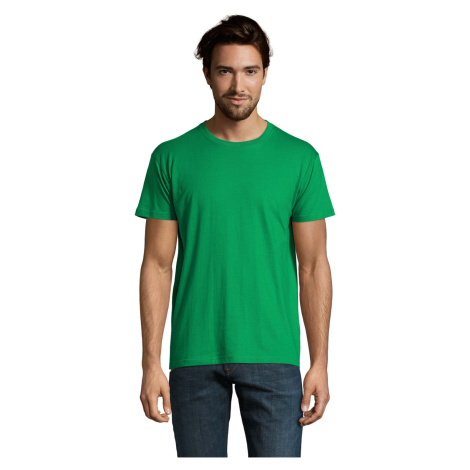 SOĽS Imperial Pánské triko s krátkým rukávem SL11500 Zelená SOL'S