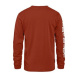 HORSEFEATHERS Triko Chess LS - picante RED