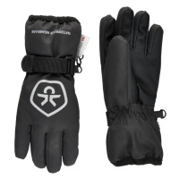 COLOR KIDS-Gloves, waterproof, black Černá 2021