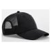 Beechfield Unisex trucker kšiltovka B644R Black